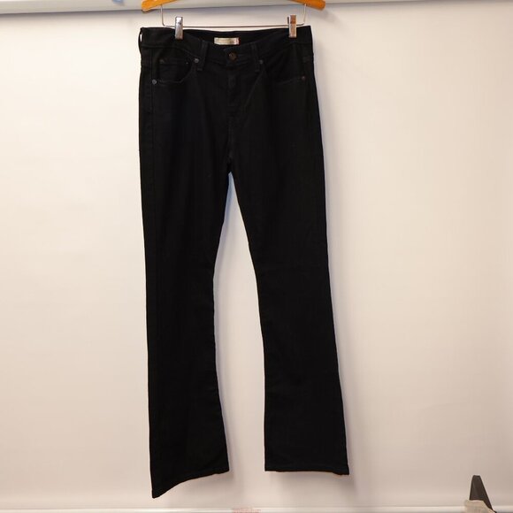 Levis 515 Womens Bootcut Black Denim Jeans Size 8M Made In Colombia - Picture 5 of 15